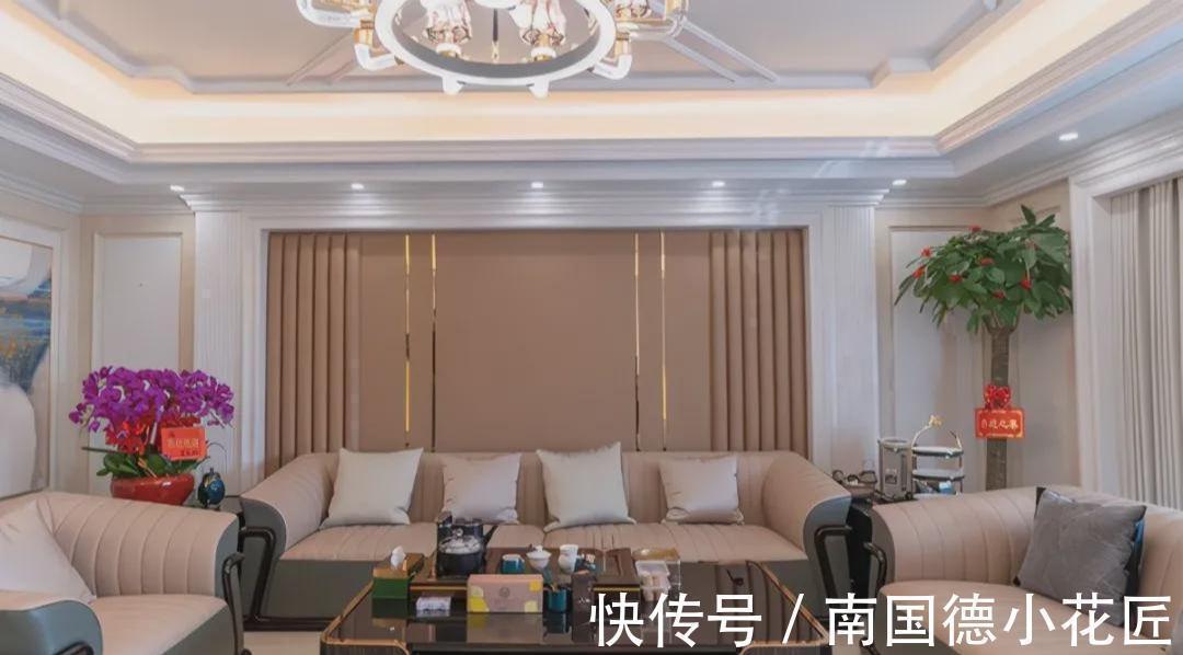 奢华感|表姑家300㎡大平层,历时2年终于完工,尽心尽力,幸福感满满