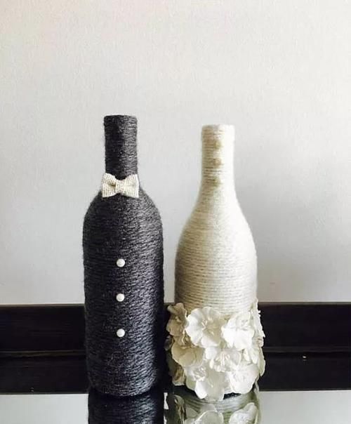 改造|DIY手工制作这是我见过最棒的酒瓶改造方案,好漂亮
