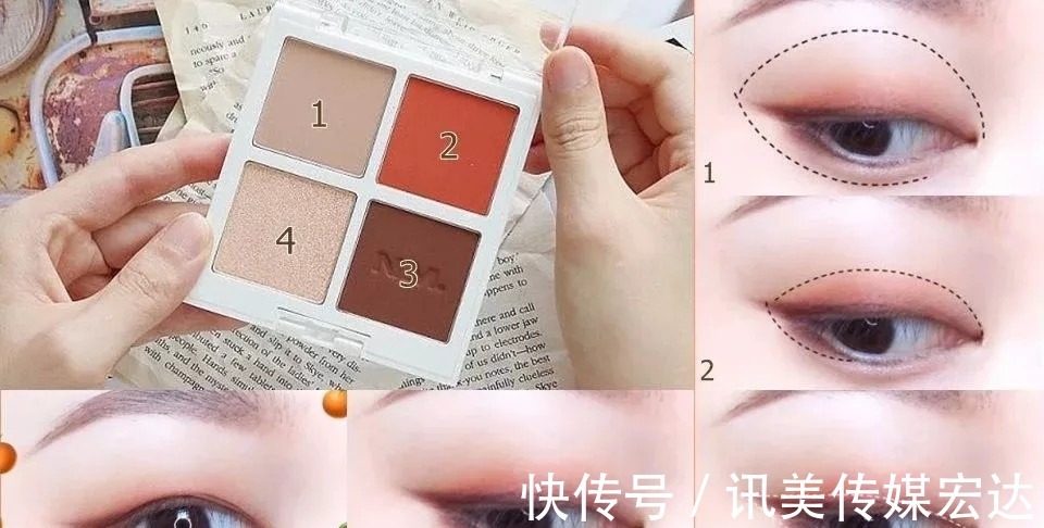 眼妆|干货:3种单眼皮眼妆技巧,不被吃掉、不肿泡!这些技巧女神范