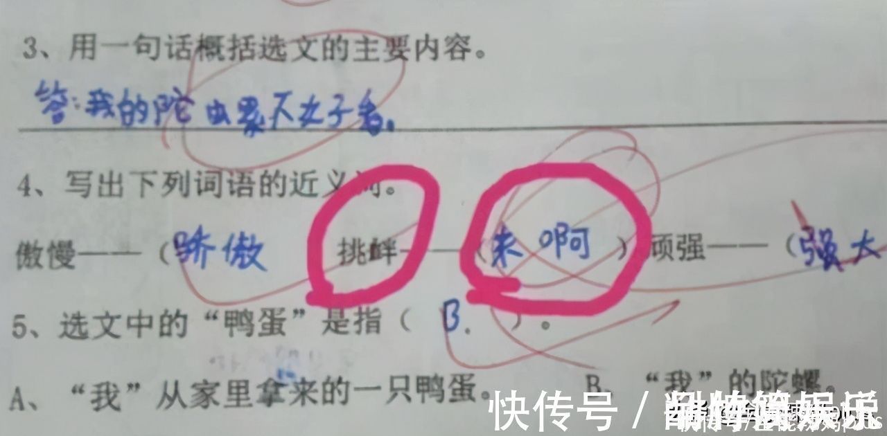 辣妈|“妈妈3天没揍我了!”小学生0分作文火了,网友:天生段子手