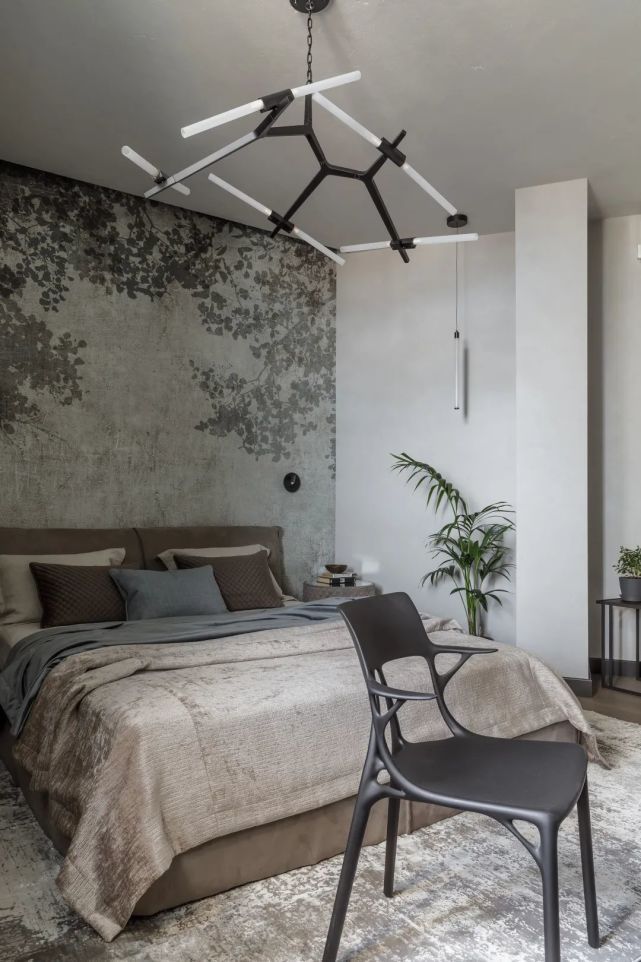 bed|700㎡顶层大平层，轻奢混搭风豪宅