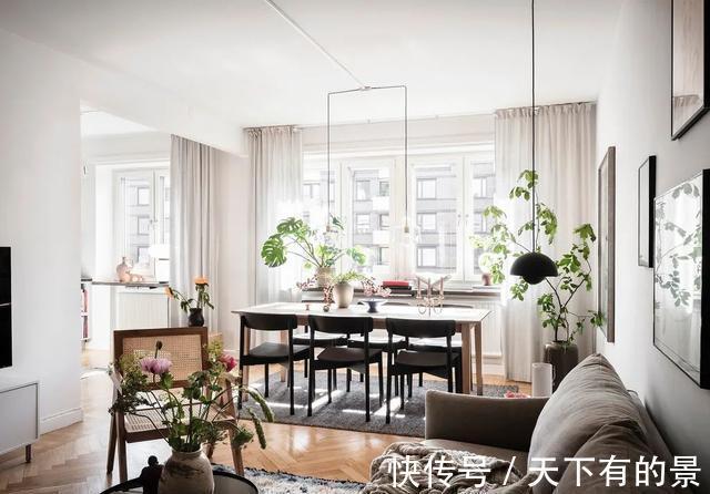 小白砖|67㎡长条户型靠开放式大两倍，也太通透了吧