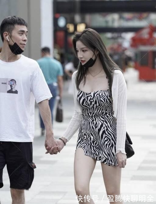 连衣裙|斑马纹连衣裙搭配防晒外套,美丽可爱,自信大方