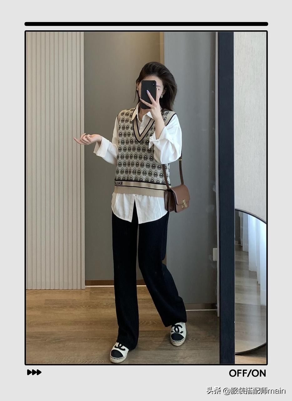 白衬衫|早秋换季白衬衫凭什么是王者？4件外套+9种穿法，休闲通勤都好看