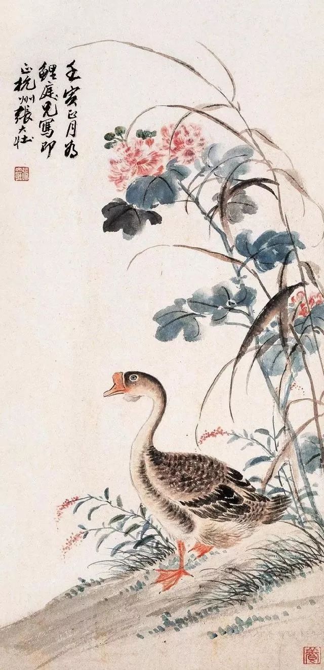 华新罗&张大壮：人淡如菊，以“没骨法”画虾，自创一格