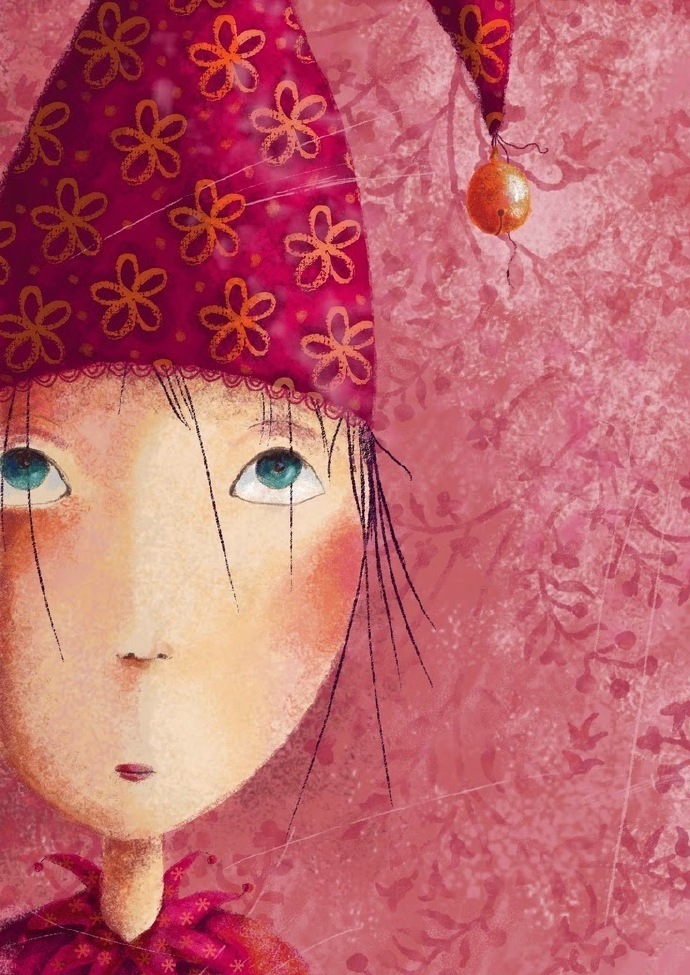 海贝卡·朵特梅-!插画师海贝卡·朵特梅-喜欢用不透明水彩作画,人物造型充满想象力并带有诡异气质