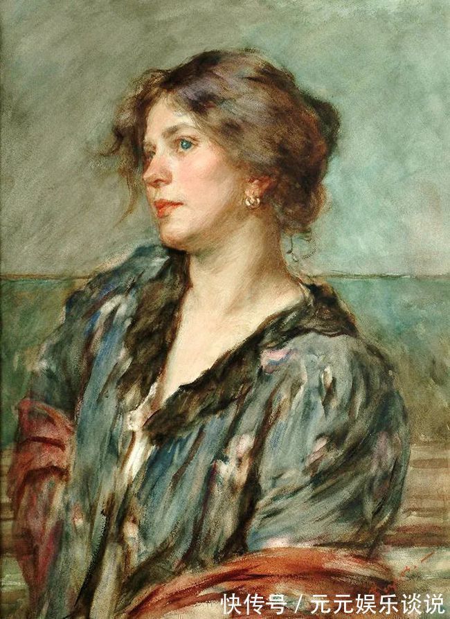 德国$德国画家康拉德笔下 细腻的年轻漂亮女子,真心的美!