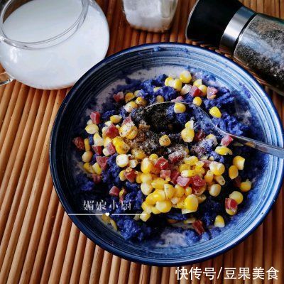 安佳|#安佳马苏里拉芝士挑战赛#芝士焗紫土豆