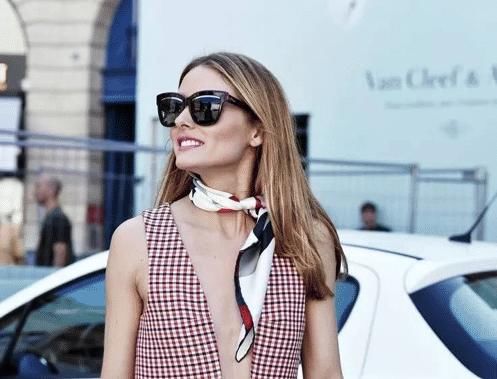 一条丝巾的5种“时髦系法”，让你时髦显瘦不撞衫！