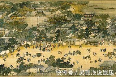 画作#清明上河图放大数倍后,发现了一尴尬场景树下睡觉的小伙在干嘛