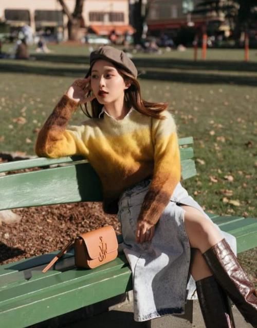 冬季内搭学会叠穿法，3个小技巧，提升气质和品味