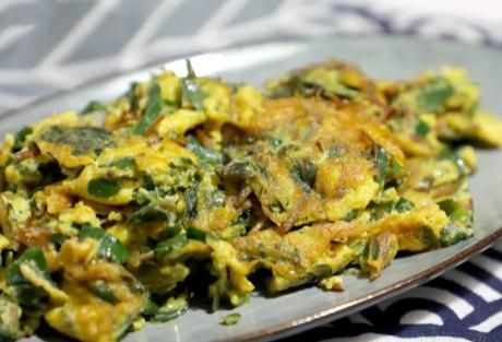 农村常见此野菜,绿油油正鲜嫩,和鸡蛋炒着吃,现在当时要抓紧