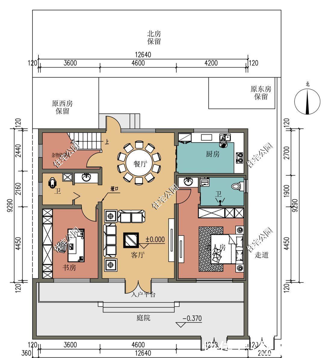 大宅|精选15套中式大宅,农村就该建这样的房子,太美了