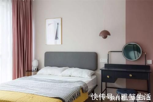 小灵儿|93平米现代三室,独特配色,一房多用省空间,都说有100多平