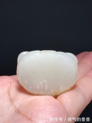 白玉$清 和田玉 白玉释迦摩尼 坐像 佛像