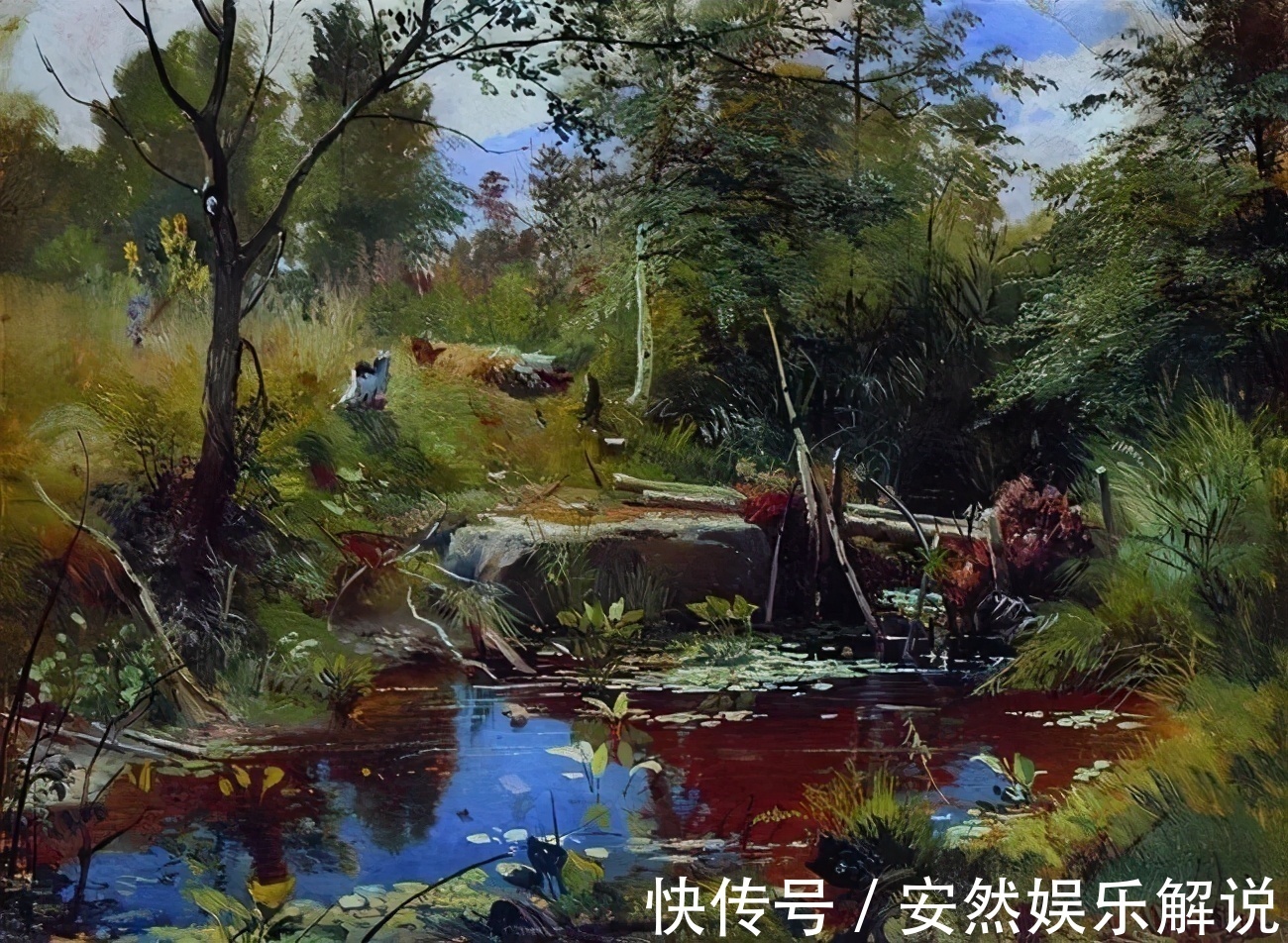现实主义&俄罗斯杰出风景画家希施金的作品,诗一般的境界!
