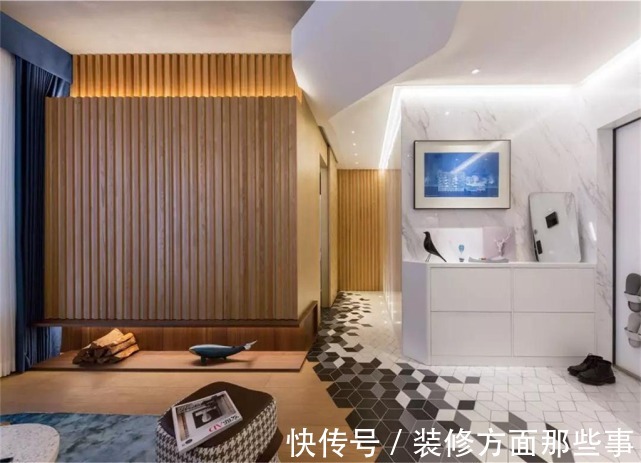 元素|64平简约风二居室，大量木质元素设计更加舒适和时尚