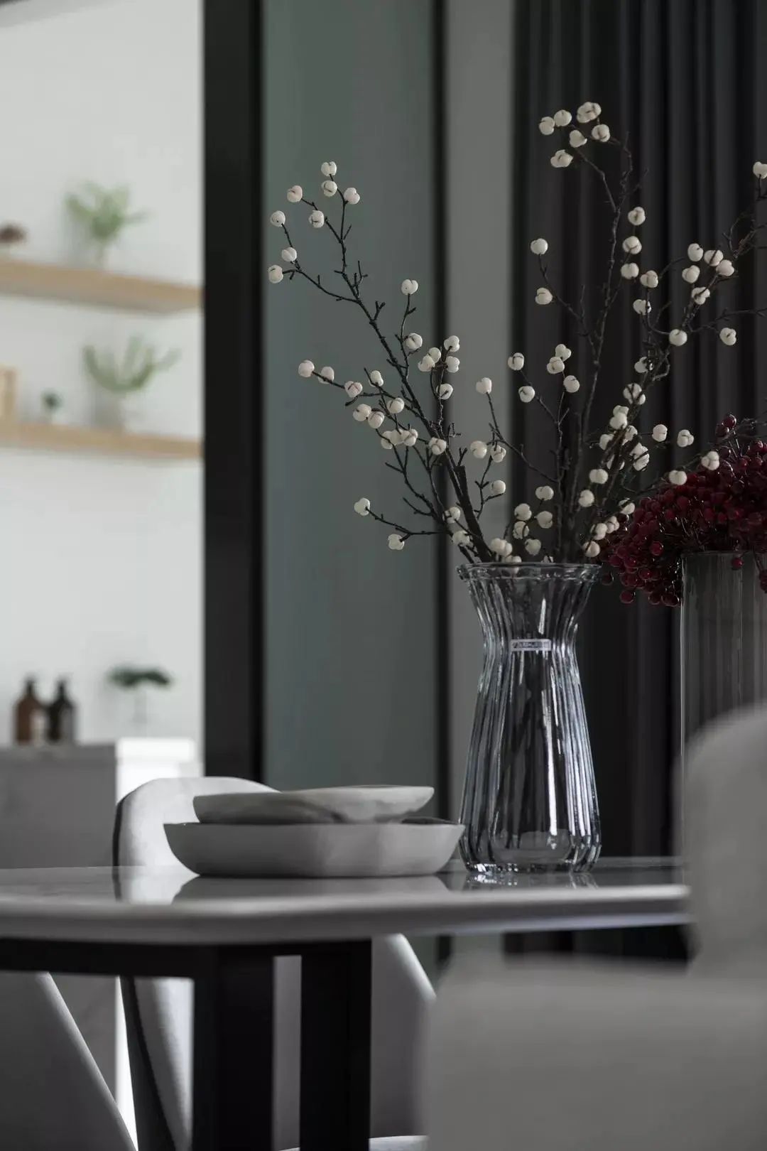 床头柜|120㎡现代简约,时尚大理石质感,华丽优雅的高端