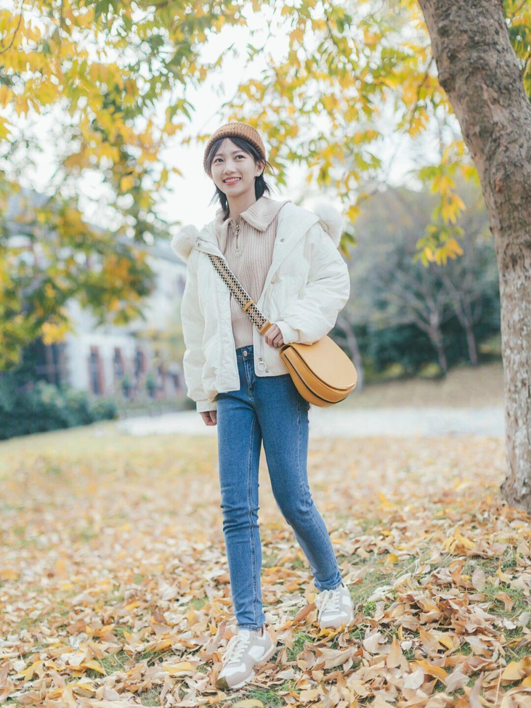 毛衣 小个子们可借鉴的“短羽绒服”搭配,教你打造大长腿,建议收藏