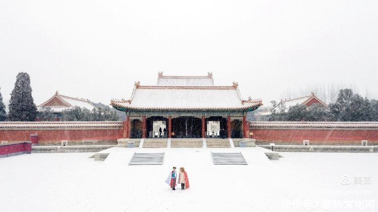 冬日的清西陵等你来看雪