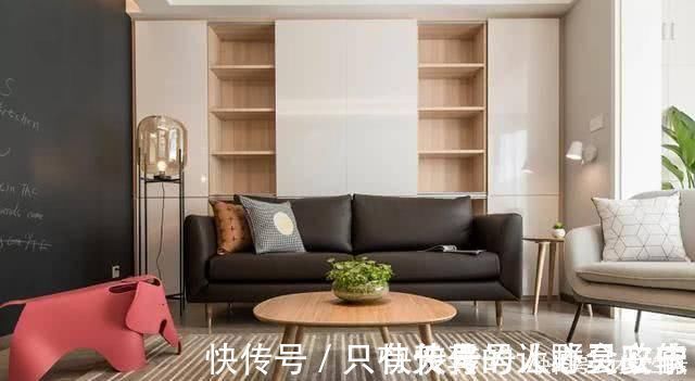 柜子|老公坚持装4米长电视柜,沙发墙“加厚”35公分完工都夸他机智