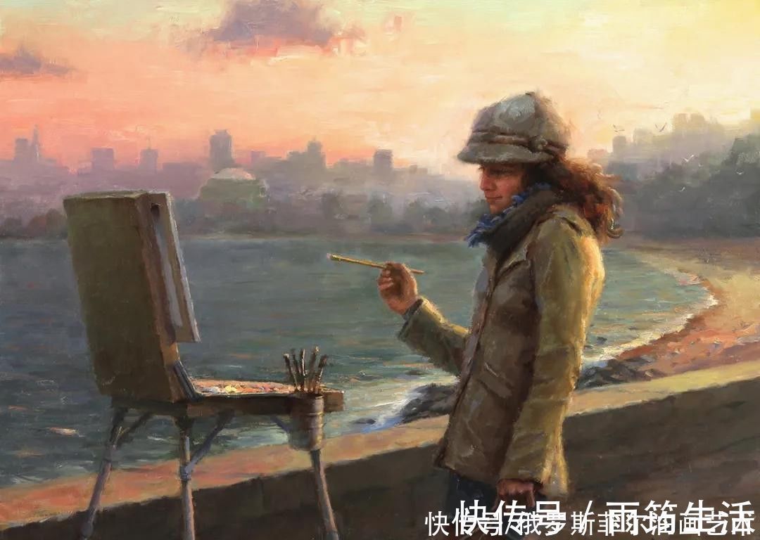 雅各布·德恩#美国画家雅各布·德恩超强表现力现代印象派油画作品欣赏