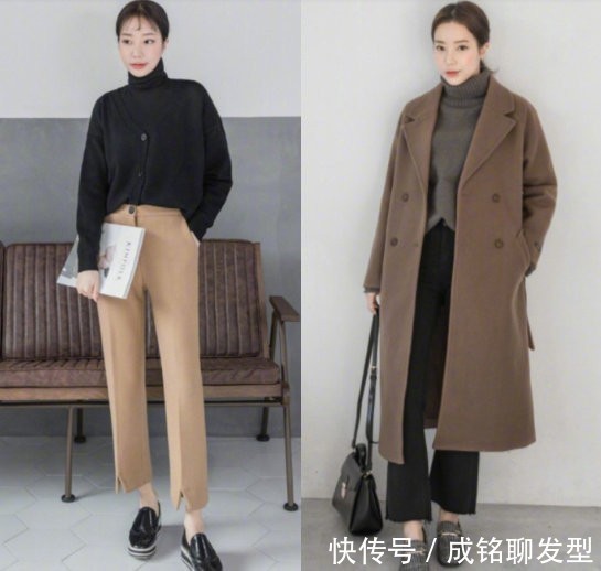 喇叭裤|20套早春通勤穿搭,时髦大气又有女人味,收假复工这样穿才更吸睛