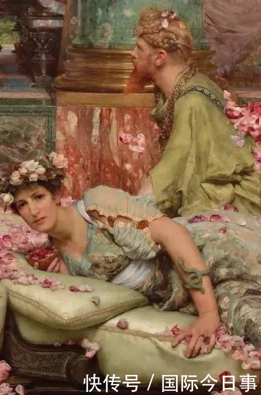  晚期|十九世纪晚期英国著名画家Alma Tadema