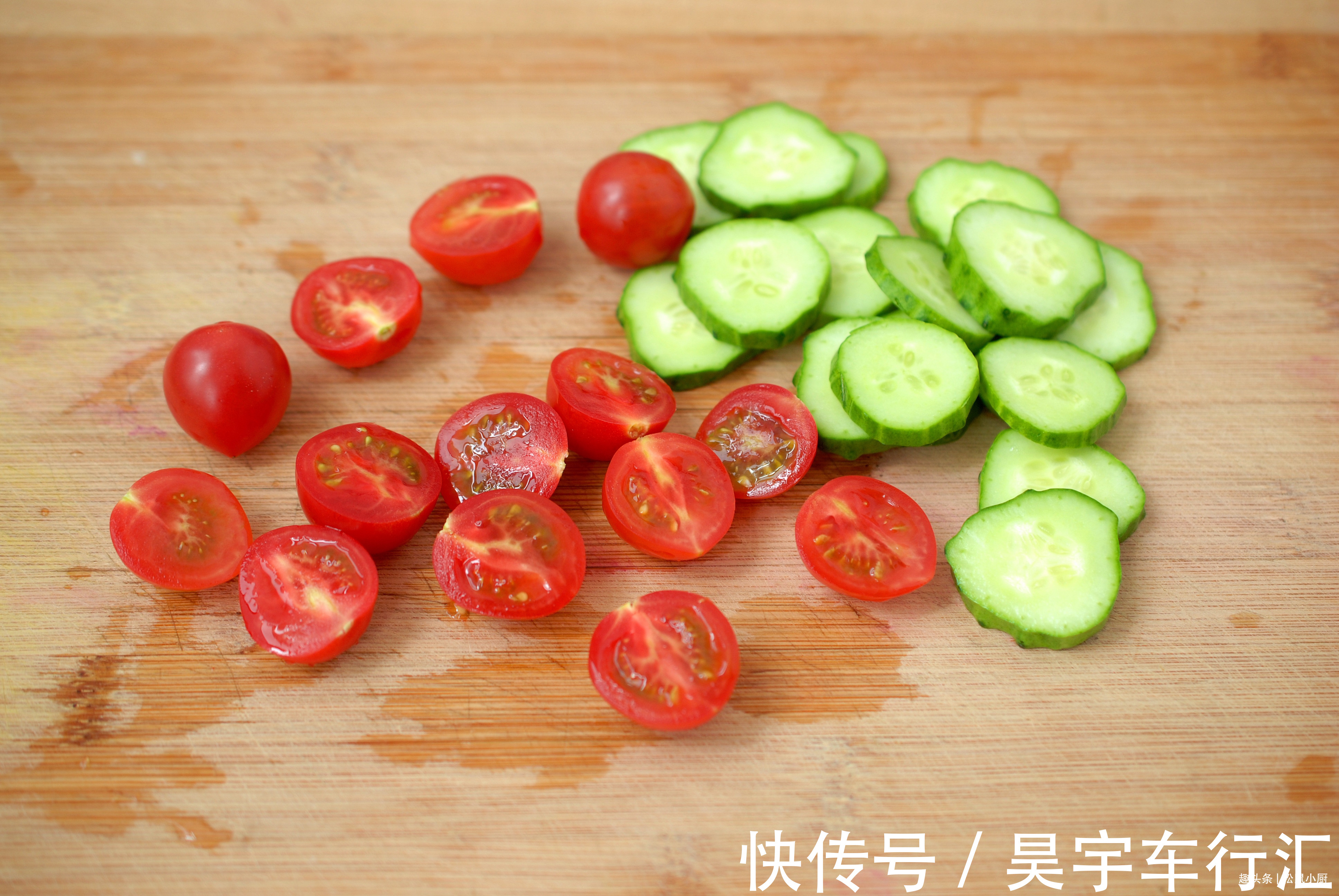 小番茄|我就是经常这么吃着瘦下来的,简单拌一拌,低卡低脂营养又美味