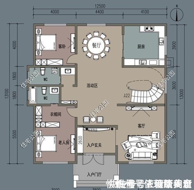 别墅|3套小面积、人人都能盖的农村小别墅设计，哪种最美！