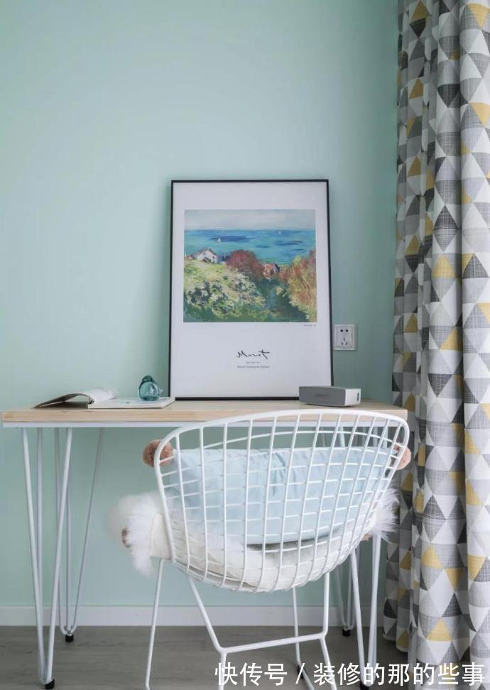 客厅|89平米简约三房,全屋色调搭配太舒服了,简单又清爽,越看越耐看