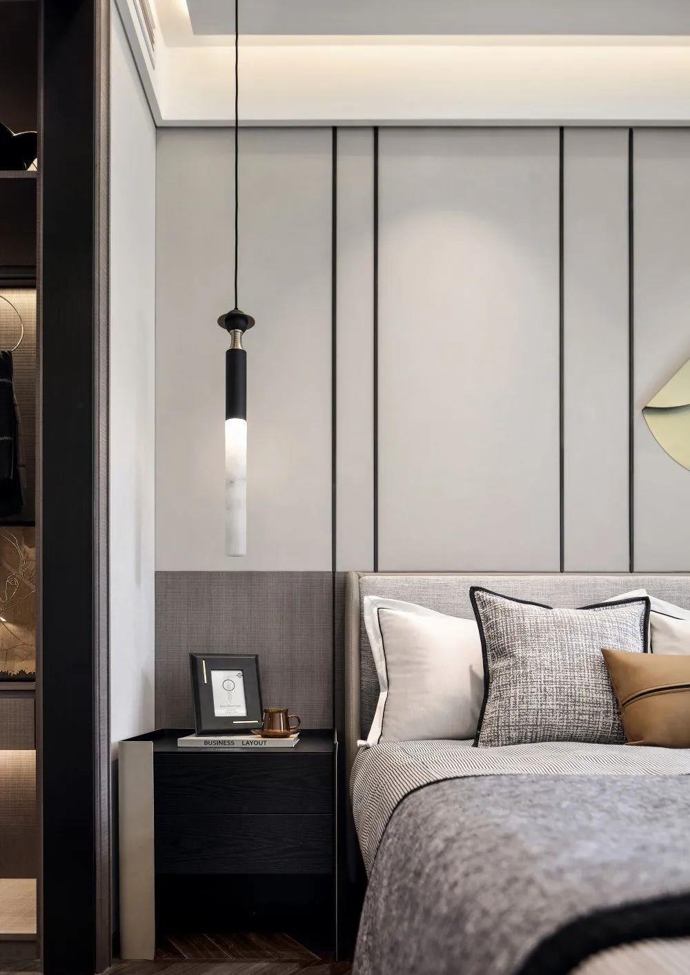 现代|138㎡现代轻奢风就得这么装,空间层次分明,舒适又高级