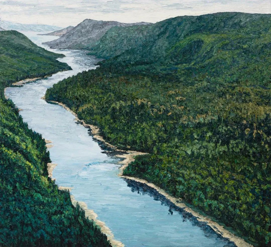 加拿大画家马特·巴恩的风景油画,笔触流畅,大美