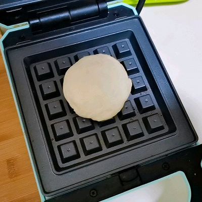 芝士红豆华夫饼