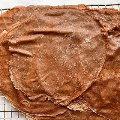 白砂糖|巧克力味千层毛巾卷