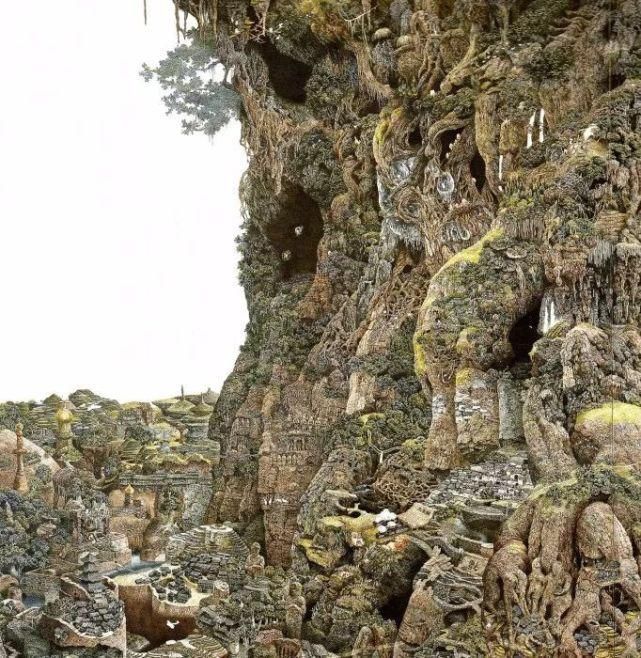 放大镜|一幅画画了3年，细到要用放大镜，他把钢笔画玩到了极致