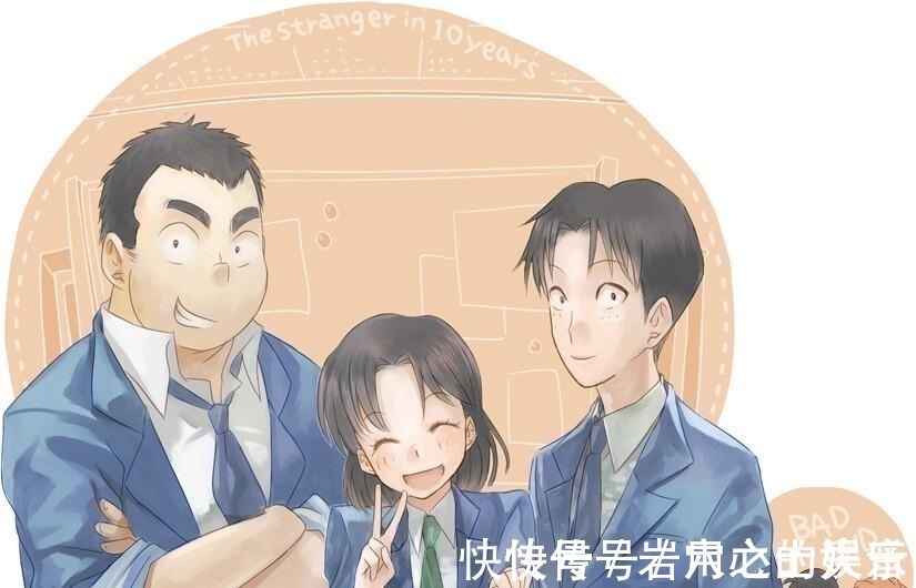 新一|名柯中的第二个柯南,他破案能力堪比童年新一,只是被柯南压制了