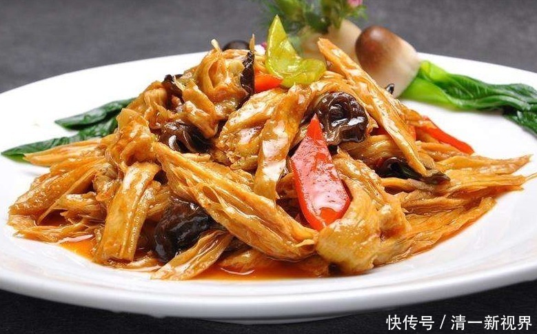 筋道|泡腐竹,不要直接用水泡!大厨教你2个技巧,1分钟泡发,香软筋道