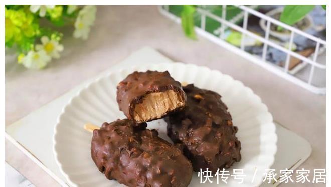 黑巧克力|夏天雪糕不用买，教你在家做，不用蛋黄不打发，真材实料吃得放心