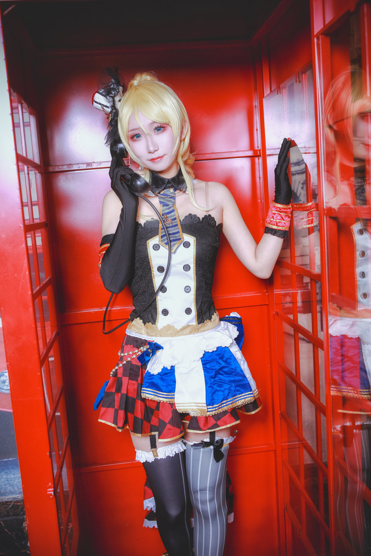 LoveLive！绘里cosplay 一起歌唱吧！