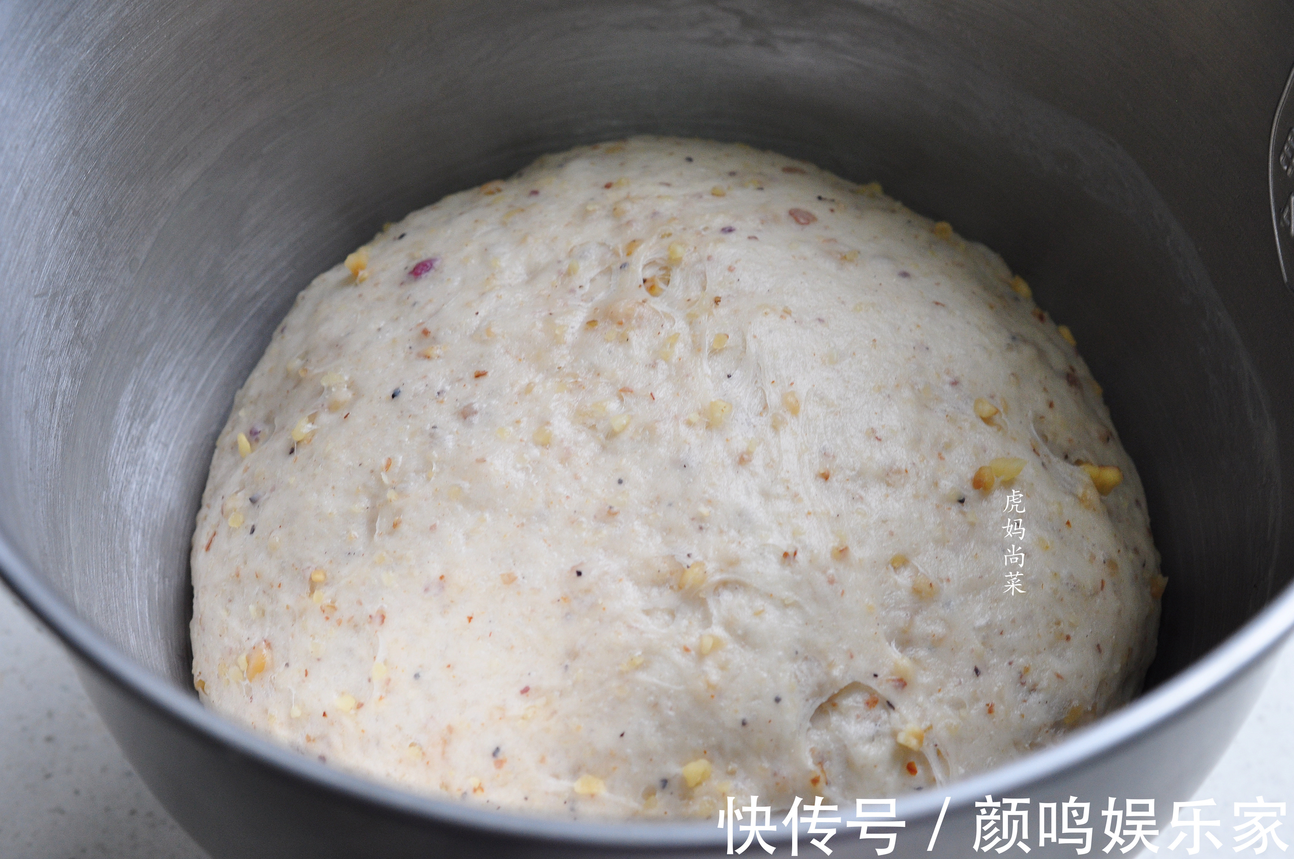 面包|低卡早餐包,无油无糖,一口一个奶香坚果香,减肥吃无压力