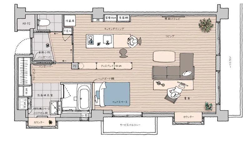 日式|爱了！Hands Architects Design，融合北欧风格和日式设计