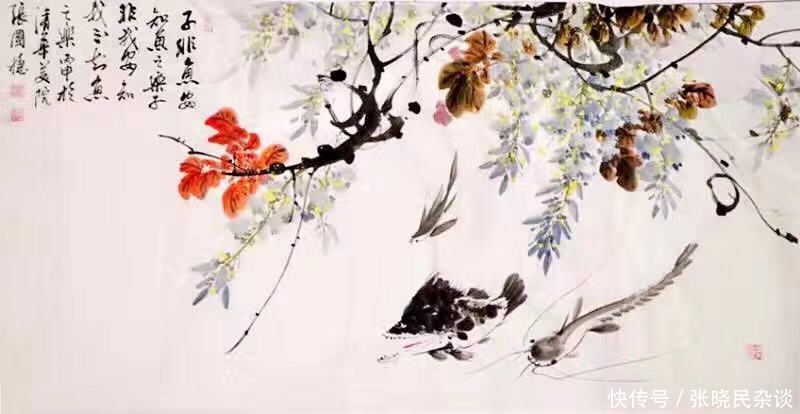  张国|张国稳 写意花鸟画3