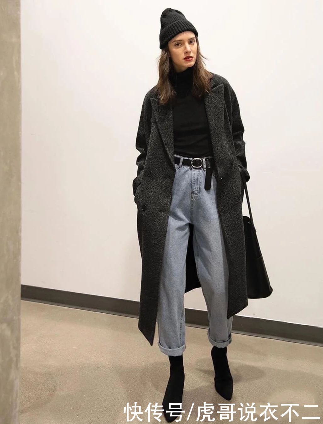 欧美风通勤街拍，百分百可借鉴的素人大衣指南，时髦优雅信手拈来