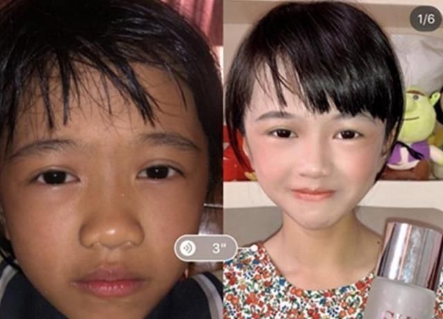 护肤品 10岁小女孩分享“护肤照”,评论区引发热议,网友:这孩子没救了