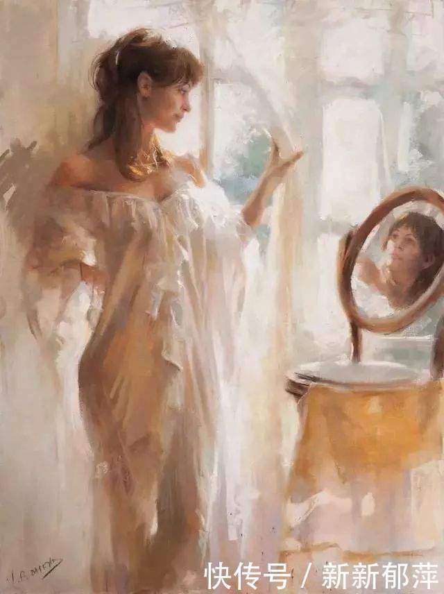 衬布#这位老画家笔下的人物身材,女人看了都羡慕!