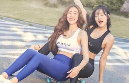 s型曲线 潇洒个性的美女,瑜伽裤穿搭彰显不俗品味,性感又时尚