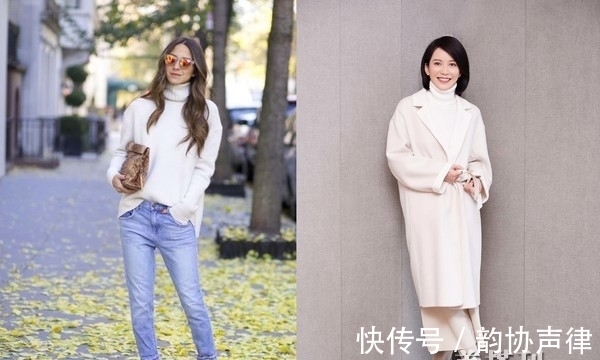 多种款式|简约又高级的白色毛衣穿搭,多种款式丰富你2019年出街造型