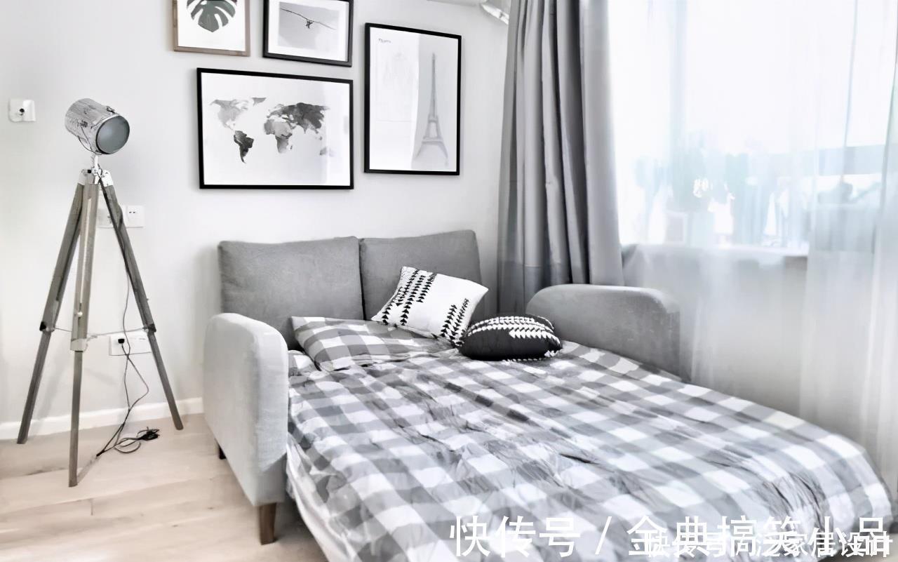 蜗居|10万打造30㎡小蜗居,华丽变身两室精美舒适美宅,设计师太厉害了