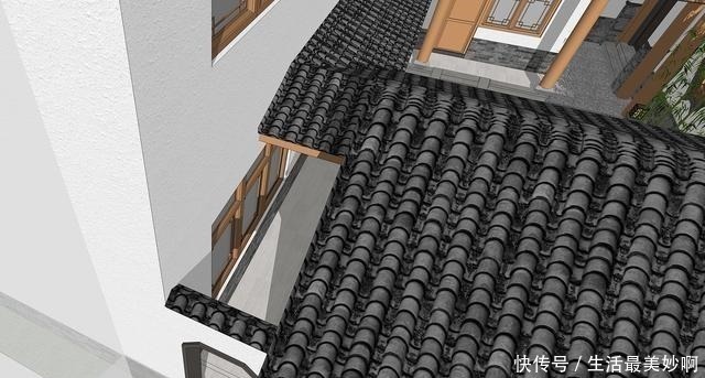 富贵牡丹|惊艳全村，这处自建四合院设计，堪称自建典范！